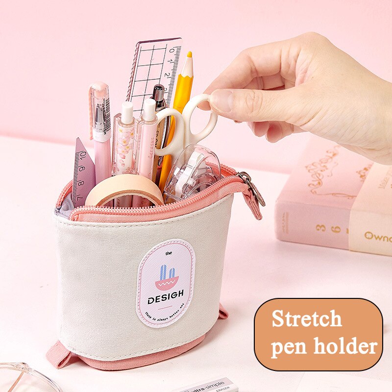 Cute Pencil Case Zipper Kawaii Cat Pencil Box Boys Girls School Supplies Student Stationery Gift for Kids Trousse Scolaire Stylo