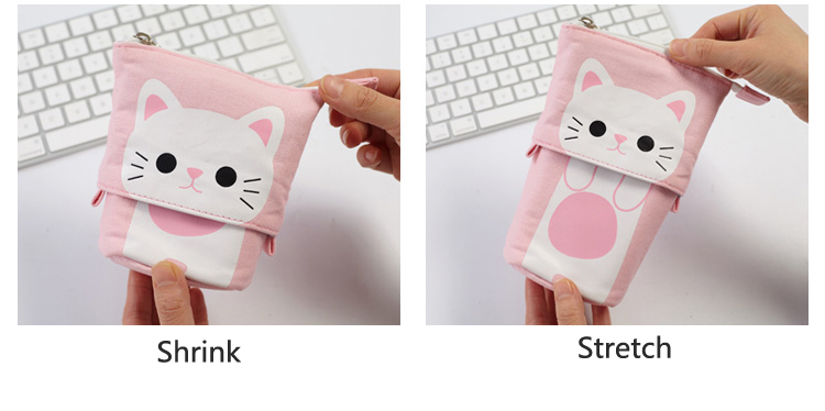 Cute Pencil Case Zipper Kawaii Cat Pencil Box Boys Girls School Supplies Student Stationery Gift for Kids Trousse Scolaire Stylo Cute Pencil Case Zipper Kawaii Cat Pencil Box Boys Girls School Supplies Student Stationery Gift for Kids Trousse Scolaire Stylo
