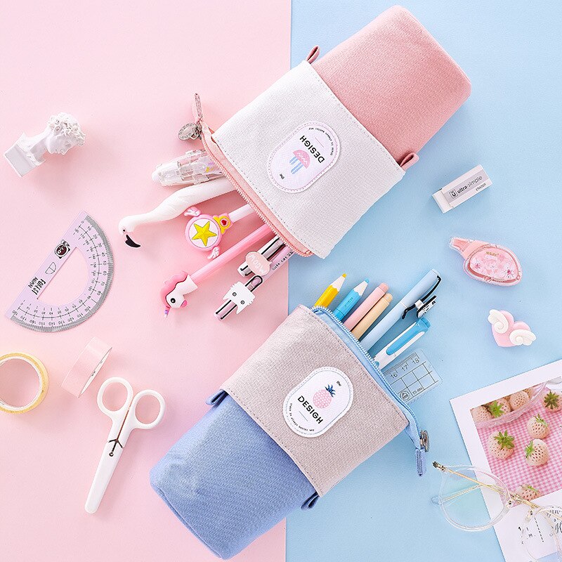 Cute Pencil Case Zipper Kawaii Cat Pencil Box Boys Girls School Supplies Student Stationery Gift for Kids Trousse Scolaire Stylo Cute Pencil Case Zipper Kawaii Cat Pencil Box Boys Girls School Supplies Student Stationery Gift for Kids Trousse Scolaire Stylo