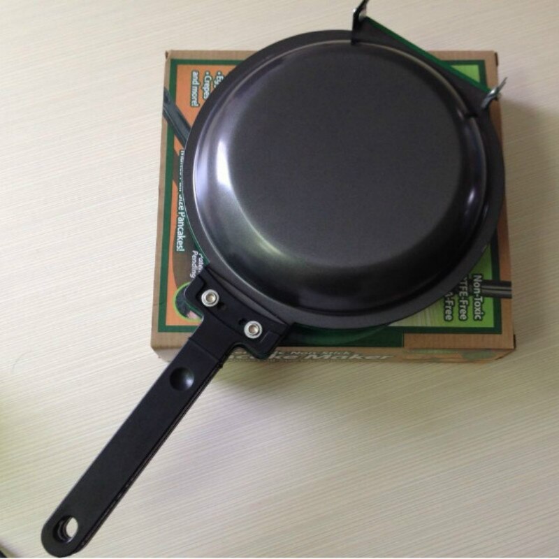 DIY Non-Stick Flip Pan, Double Sided Pancake Maker Omelette Pan Healthy Frying Pan General Use for Gas and Induction Cooker DIY Non-Stick Flip Pan, Double Sided Pancake Maker Omelette Pan Healthy Frying Pan General Use for Gas and Induction Cooker