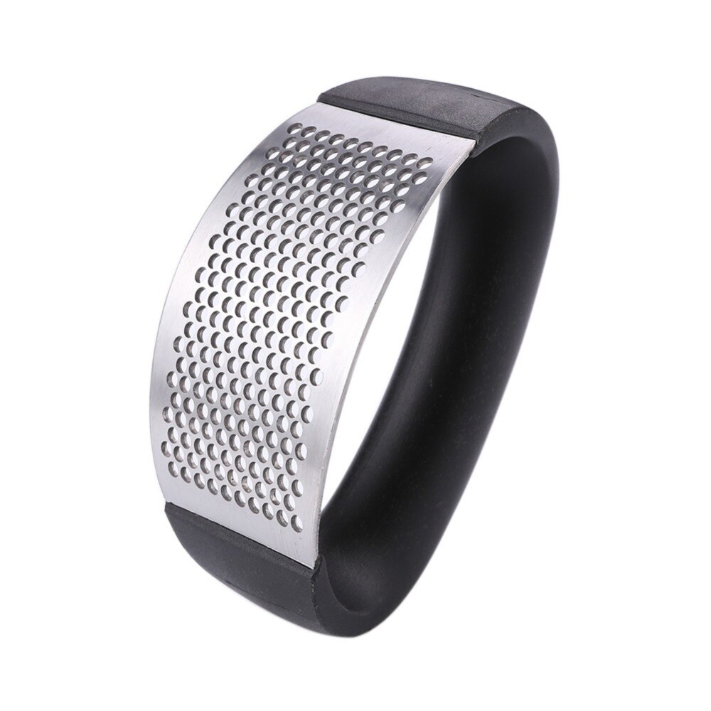 Multi-function Manual Garlic Presser Curved Garlic Grinding Slicer Chopper Stainless Steel Garlic Presses Cooking Gadgets Tool