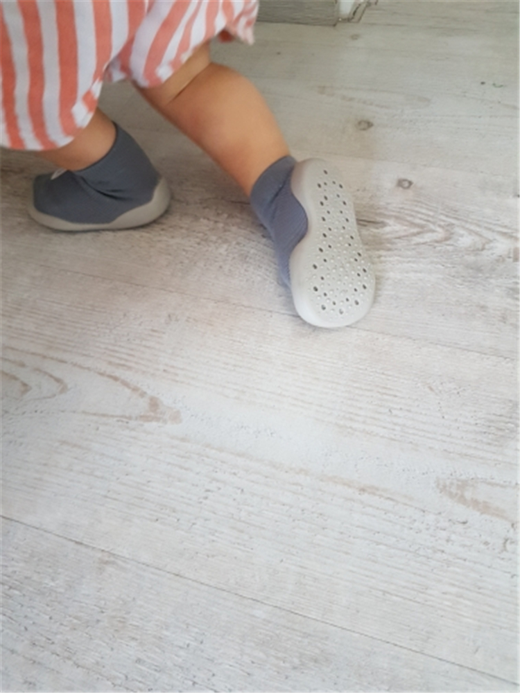 Unisex Baby Shoes First Shoes Baby Walkers Toddler First Walker Baby Girl Kids Soft Rubber Sole Baby Shoe Knit Booties Anti-slip