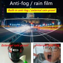 Helmet Clear Anti-Fog patch film Universal Motorcycle Helmet Lens Fog Resistant Films for K3 K4 AX8 MT Helmets Helmet Clear Anti-Fog patch film Universal Motorcycle Helmet Lens Fog Resistant Films for K3 K4 AX8 MT Helmets