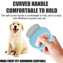 Pet Massage Brush Removal Comb Shell Shaped Handle Pet Grooming Massage Tool Remove Loose Hairs for Cats Pet Cleaning Supplies Pet Massage Brush Removal Comb Shell Shaped Handle Pet Grooming Massage Tool Remove Loose Hairs for Cats Pet Cleaning Supplies