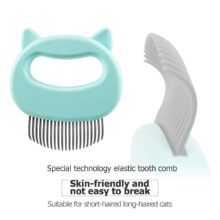 Pet Massage Brush Removal Comb Shell Shaped Handle Pet Grooming Massage Tool Remove Loose Hairs for Cats Pet Cleaning Supplies Pet Massage Brush Removal Comb Shell Shaped Handle Pet Grooming Massage Tool Remove Loose Hairs for Cats Pet Cleaning Supplies