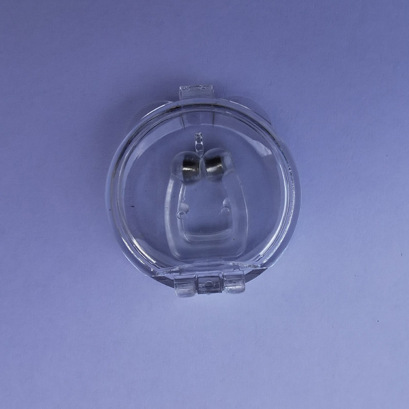 3pcs Anti Snoring Silicone Nose Clip Magnetic Stop Snoring Nose Clips Anti-Snoring Apnea Sleeping Aid Device with colorful box