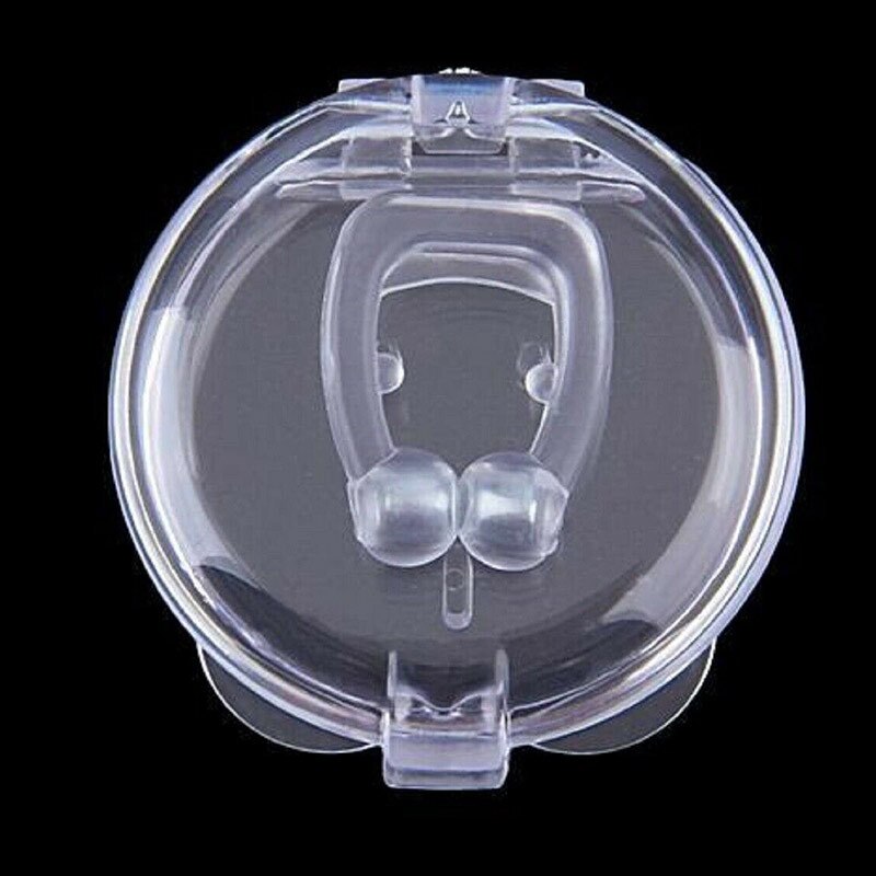 3pcs Anti Snoring Silicone Nose Clip Magnetic Stop Snoring Nose Clips Anti-Snoring Apnea Sleeping Aid Device with colorful box