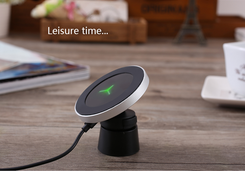 Bonola Car Wireless Charger For iPhone11/11Pro/XsMax/Xr/8plus Qi Magnetic Fast Wireless Car Charger For SamsungS10/S9/Mi Note10