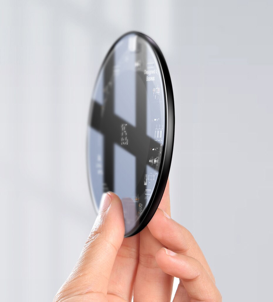 Baseus 15W Qi Wireless Charger for iPhone X/XS Max XR 8 Plus Visible Element Wireless Charging pad for Samsung S9 S10+ Note 9 10 Baseus 15W Qi Wireless Charger for iPhone X/XS Max XR 8 Plus Visible Element Wireless Charging pad for Samsung S9 S10+ Note 9 10