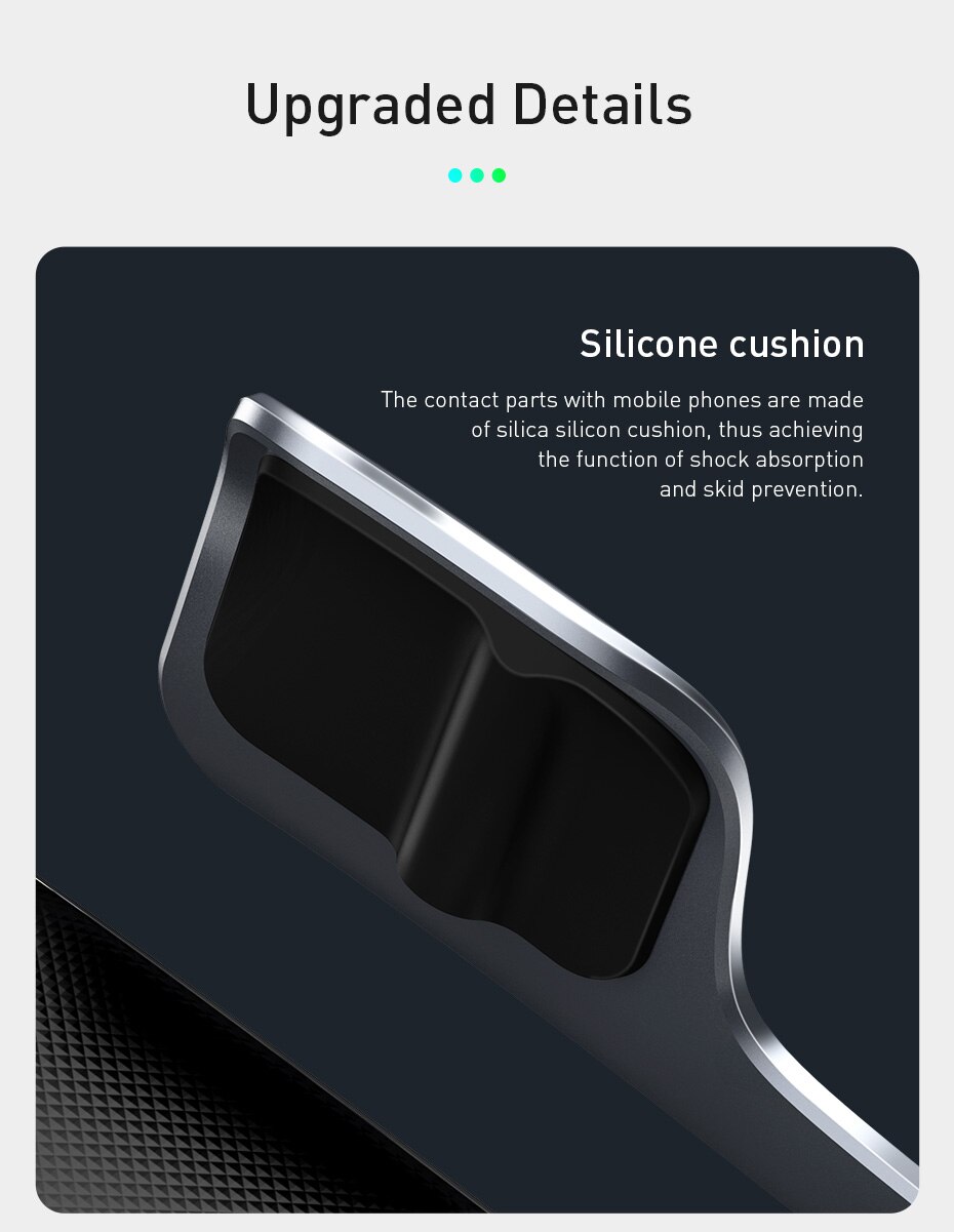 Baseus 15W Qi Wireless Car Charger For iPhone 11 Fast Car Wireless Charging Holder For Samsung S20 Xiaomi Mi 9 Induction Charger