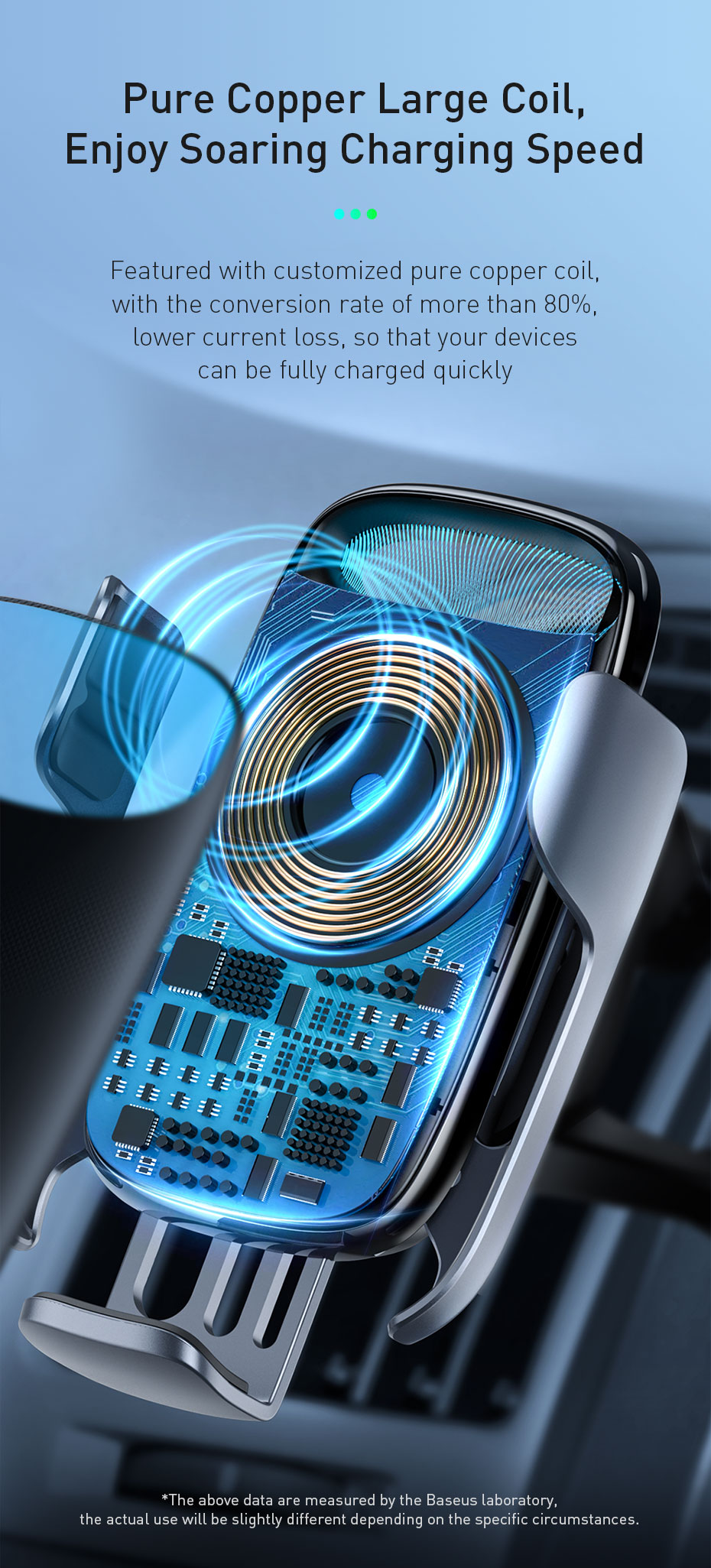 Baseus 15W Qi Wireless Car Charger For iPhone 11 Fast Car Wireless Charging Holder For Samsung S20 Xiaomi Mi 9 Induction Charger