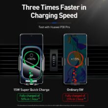 Baseus Qi Car Wireless Charger for iPhone 11 Samsung Xiaomi 15W Induction Car Mount Fast Wireless Charging with Car Phone Holder Baseus Qi Car Wireless Charger for iPhone 11 Samsung Xiaomi 15W Induction Car Mount Fast Wireless Charging with Car Phone Holder