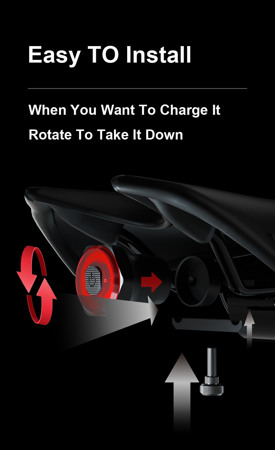 NEWBOLER Smart Bicycle Rear Light Auto Start/Stop Brake Sensing IPx6 Waterproof USB Charge cycling Tail Taillight Bike LED Light NEWBOLER Smart Bicycle Rear Light Auto Start/Stop Brake Sensing IPx6 Waterproof USB Charge cycling Tail Taillight Bike LED Light