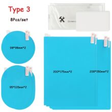 Car Rearview Mirror Protective Film Anti Fog Rain Window Clear Rainproof Rear View Mirror Protective Soft Film Auto Accessories Car Rearview Mirror Protective Film Anti Fog Rain Window Clear Rainproof Rear View Mirror Protective Soft Film Auto Accessories