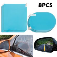 Car Rearview Mirror Protective Film Anti Fog Rain Window Clear Rainproof Rear View Mirror Protective Soft Film Auto Accessories Car Rearview Mirror Protective Film Anti Fog Rain Window Clear Rainproof Rear View Mirror Protective Soft Film Auto Accessories