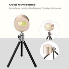 KKMOON Portable Mini Lightweight CNC Laser Engraving Machine Wood Router Handheld DIY Laser Engraver for Marking Lettering KKMOON Portable Mini Lightweight CNC Laser Engraving Machine Wood Router Handheld DIY Laser Engraver for Marking Lettering