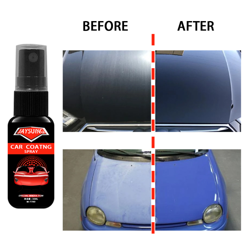 Ceramic Spray Coating Car Polish Spray Sealant Top Coat Quick Nano ...