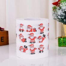 NEW Christmas Pattern Series Roll Paper Christmas Decorations Prints cute Toilet Paper Christmas Decorations For Home HOT NEW Christmas Pattern Series Roll Paper Christmas Decorations Prints cute Toilet Paper Christmas Decorations For Home HOT