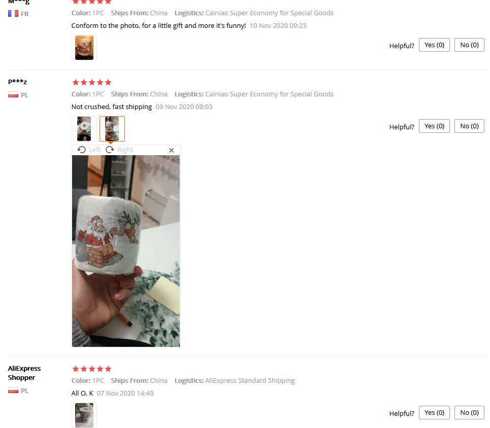 NEW Christmas Pattern Series Roll Paper Christmas Decorations Prints cute Toilet Paper Christmas Decorations For Home HOT