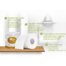 10 Rolls 3Ply High Quality Premium White Toilet Paper Roll Tissue soft home Bath Living Room Toilet Papers Tissue 10 Rolls 3Ply High Quality Premium White Toilet Paper Roll Tissue soft home Bath Living Room Toilet Papers Tissue