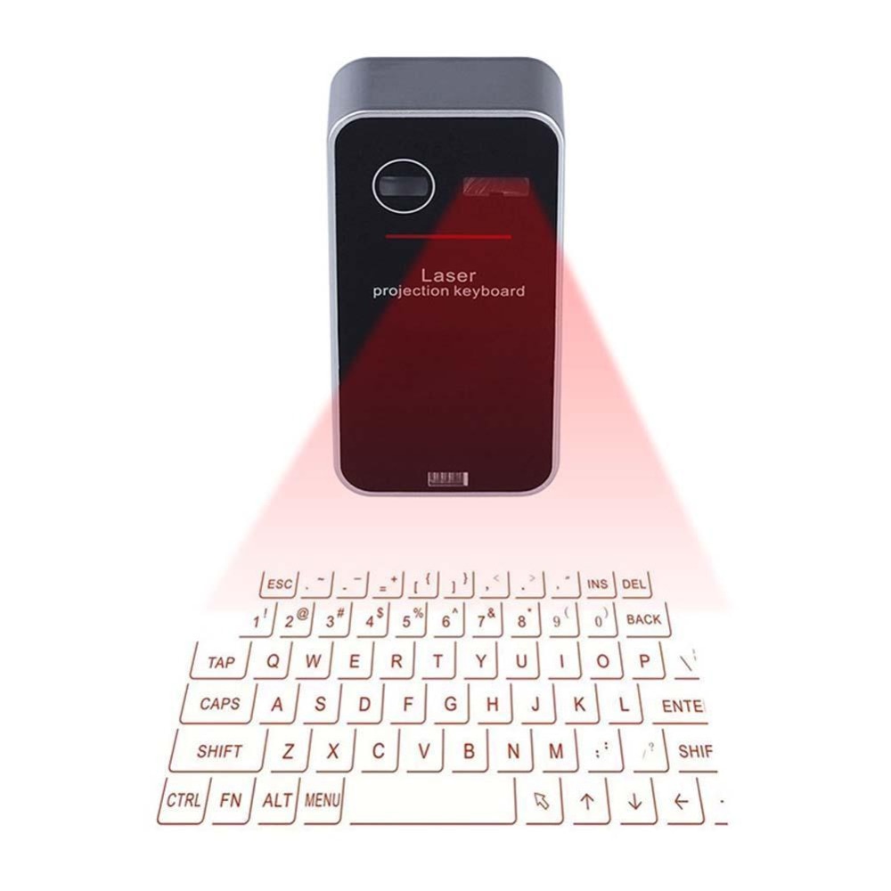 LEING FST Virtual Laser Keyboard Bluetooth Wireless Projector Phone Keyboard For Computer Iphone Pad Laptop With Mouse Function