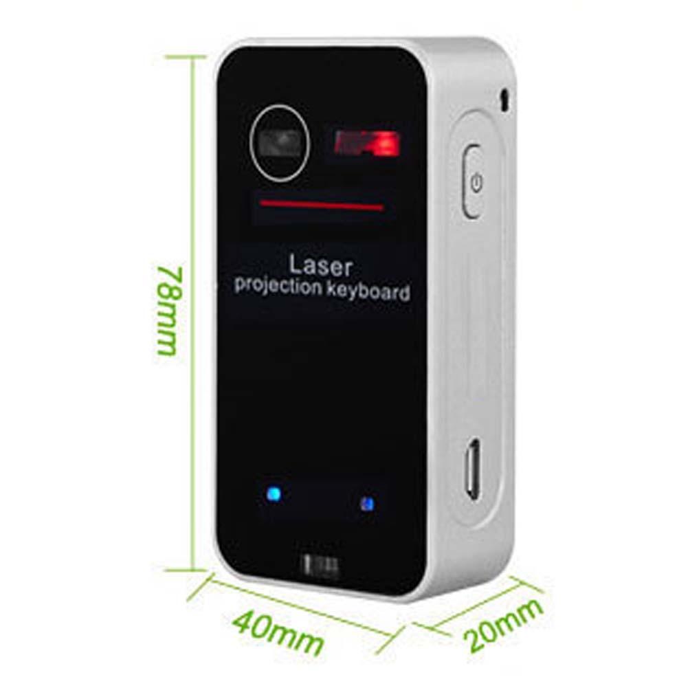 LEING FST Virtual Laser Keyboard Bluetooth Wireless Projector Phone Keyboard For Computer Iphone Pad Laptop With Mouse Function