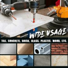 Ultimate Drill Bits Twist Drill Head Wall Ceramic Glass Marble Punching Hole Hand Electric Drill Wood Working Set Ultimate Drill Bits Twist Drill Head Wall Ceramic Glass Marble Punching Hole Hand Electric Drill Wood Working Set