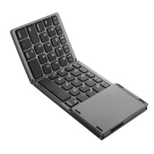 Mini Compact Triple Folding Keyboard Portable Cool Wireless Phone Tablet Keyboard With Mouse Touchpad Mini Compact Triple Folding Keyboard Portable Cool Wireless Phone Tablet Keyboard With Mouse Touchpad