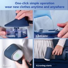 KONKA Handheld Garment Steamer Household Electric Garment Cleaner Steam Hanging Ironing Machine Steam Ironing Clothes Generator KONKA Handheld Garment Steamer Household Electric Garment Cleaner Steam Hanging Ironing Machine Steam Ironing Clothes Generator