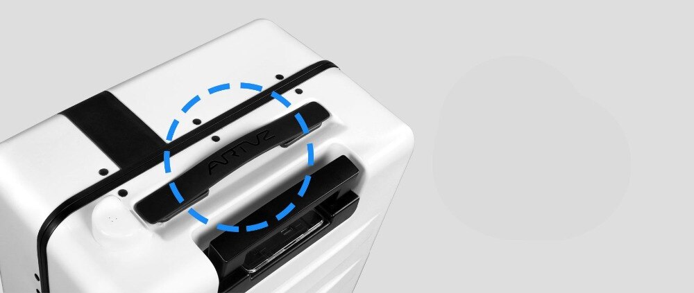 Ride-On and Self-Follow Smart Luggage with Obstacle Avoidance Multi-function electric Riding Trolley Intelligent Carry on Robot