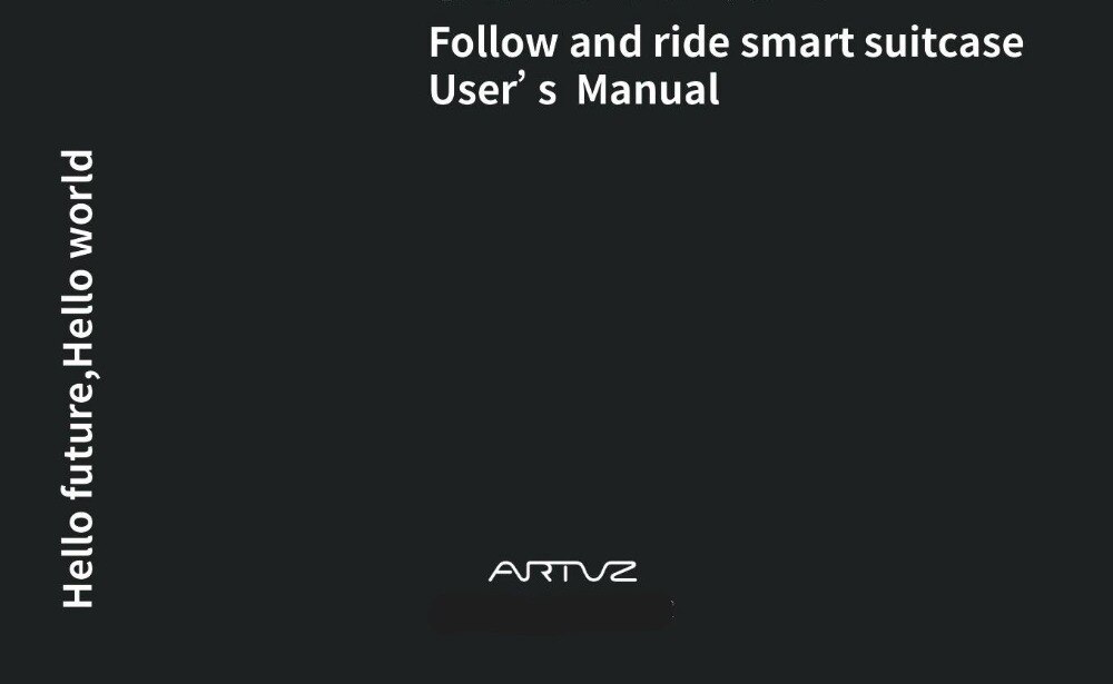 Ride-On and Self-Follow Smart Luggage with Obstacle Avoidance Multi-function electric Riding Trolley Intelligent Carry on Robot