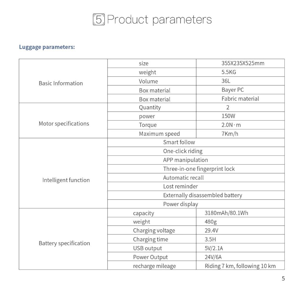 Ride-On and Self-Follow Smart Luggage with Obstacle Avoidance Multi-function electric Riding Trolley Intelligent Carry on Robot