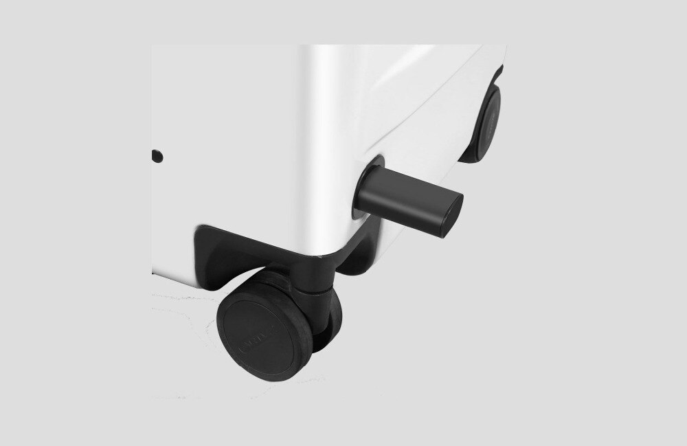 Ride-On and Self-Follow Smart Luggage with Obstacle Avoidance Multi-function electric Riding Trolley Intelligent Carry on Robot