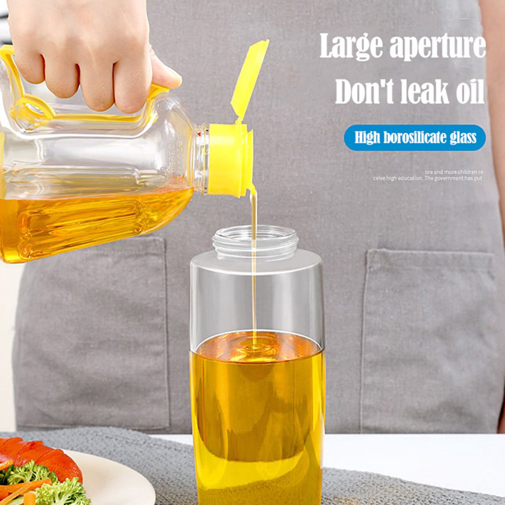 Herb & Spice Tools Metering Oil Control Bottle Kitchen Utensils Oil Measuring Pressing Type Measuring Oil Bottle