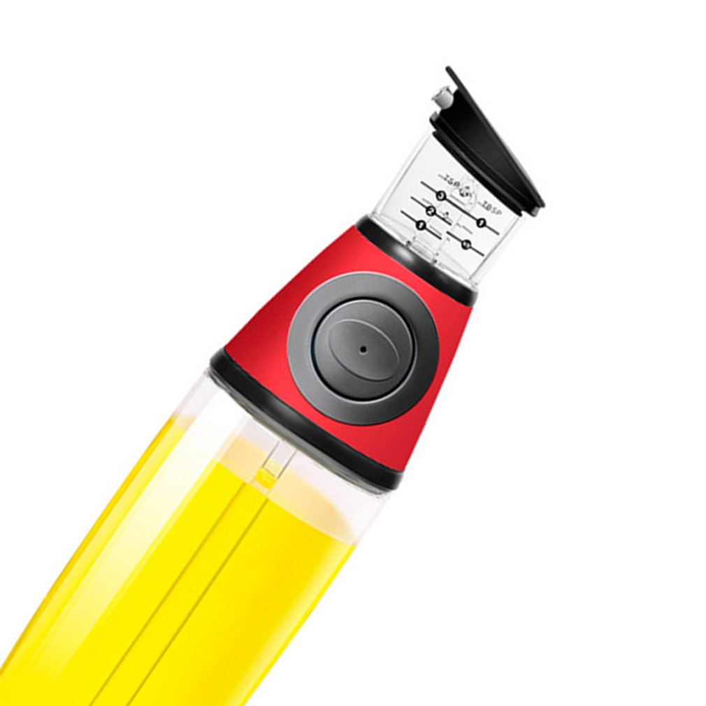 Herb & Spice Tools Metering Oil Control Bottle Kitchen Utensils Oil Measuring Pressing Type Measuring Oil Bottle
