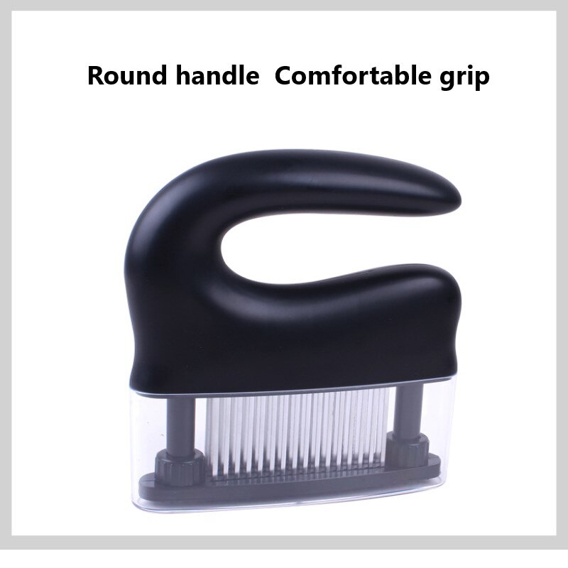1PCS 48-pin Steak Tenderloin Needle Stainless Steel Meat Tenderizer Chicken Pork Pounder Meat Needle Knocking Meat Hammer