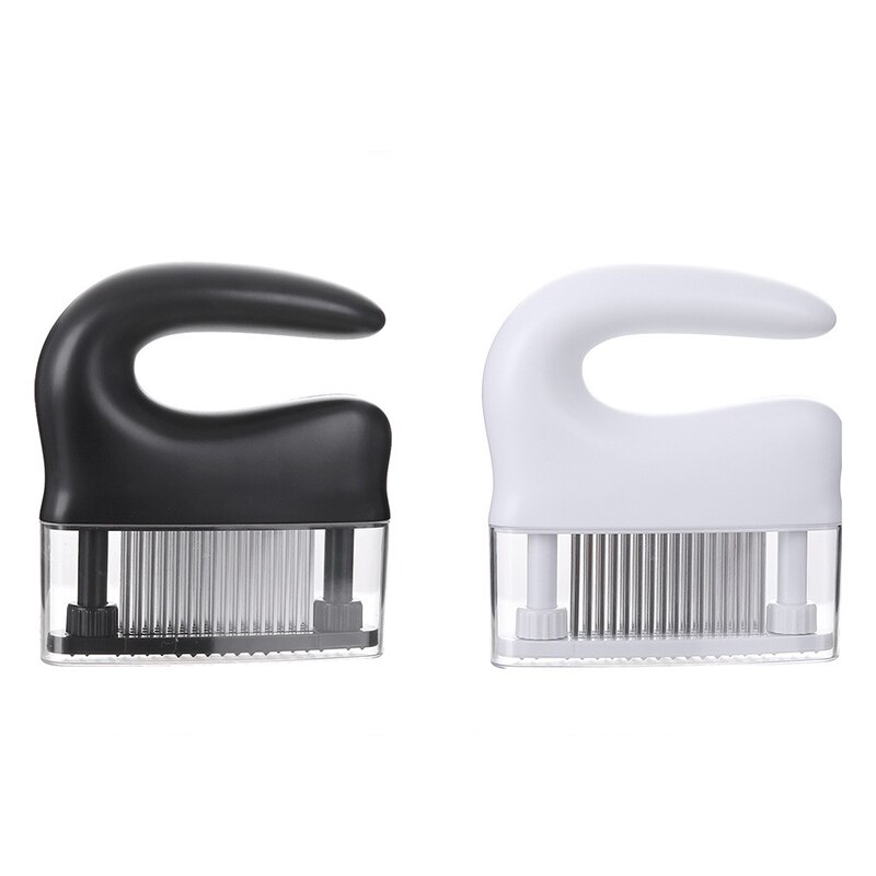 1PCS 48-pin Steak Tenderloin Needle Stainless Steel Meat Tenderizer Chicken Pork Pounder Meat Needle Knocking Meat Hammer