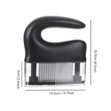 1PCS 48-pin Steak Tenderloin Needle Stainless Steel Meat Tenderizer Chicken Pork Pounder Meat Needle Knocking Meat Hammer 1PCS 48-pin Steak Tenderloin Needle Stainless Steel Meat Tenderizer Chicken Pork Pounder Meat Needle Knocking Meat Hammer