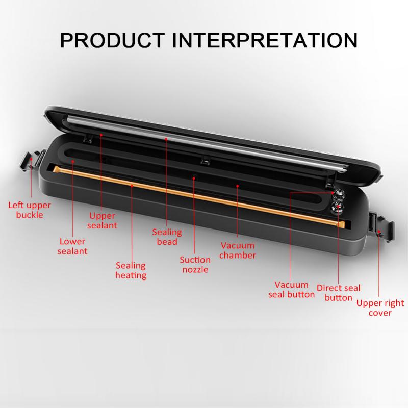Portable Waterproof Case Design Vacuum Food Sealer Machine Automatic Manual Vacum Sealer Dry Wet Pack Bags Plastic Sealer Portable Waterproof Case Design Vacuum Food Sealer Machine Automatic Manual Vacum Sealer Dry Wet Pack Bags Plastic Sealer