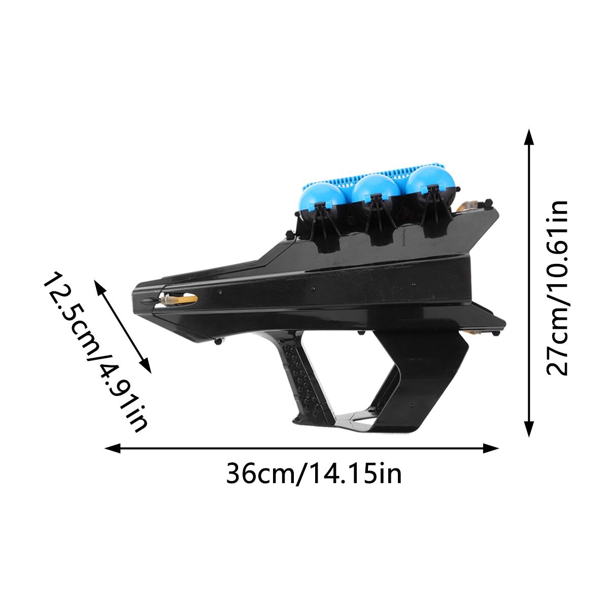 Snowball Launcher Snowball Gun Blaster Snowball Fighting Toy Winter Outdoor Toys
