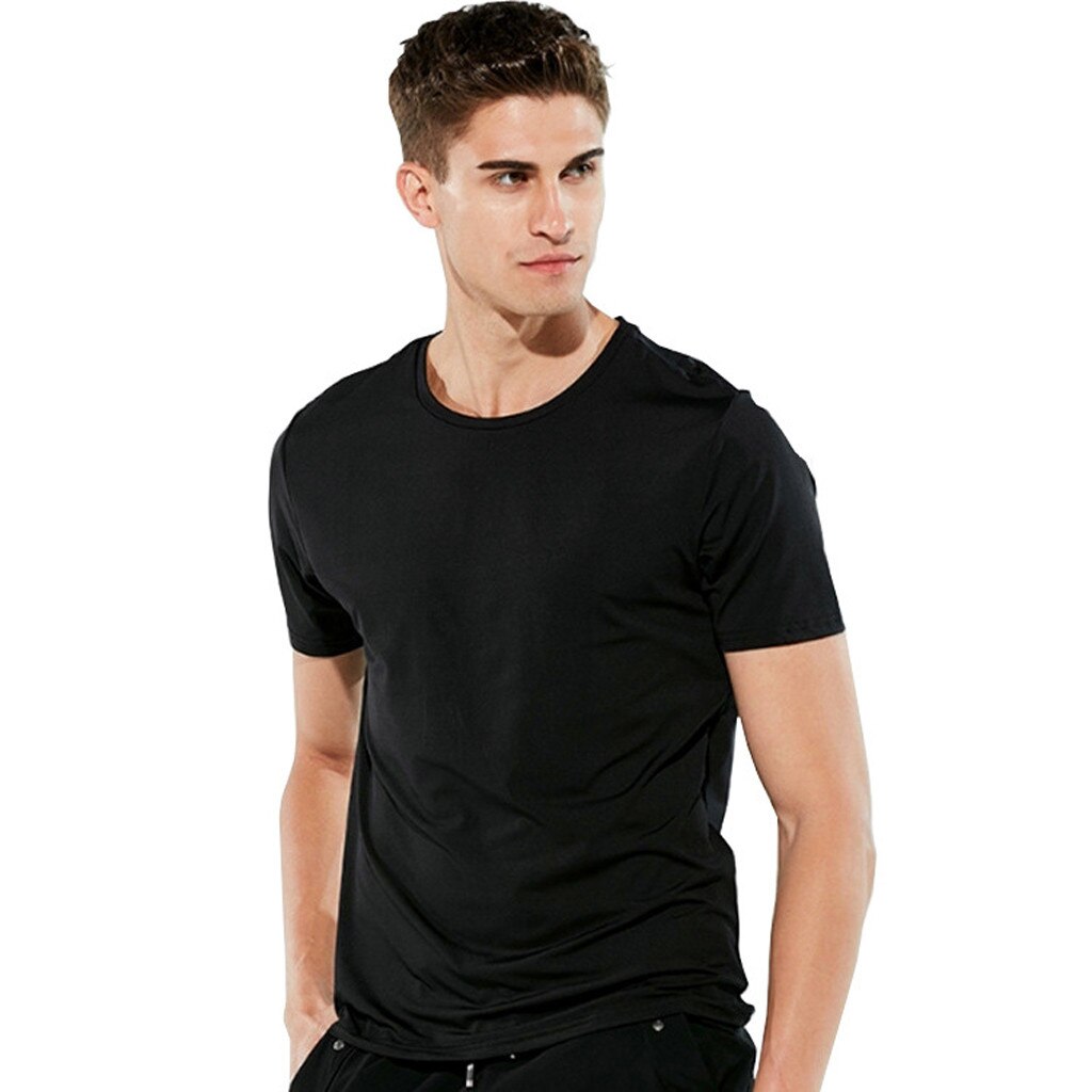 Men Waterproof Breathable Anti-Fouling T-Shirt Plus Size Short Sleeve Cycling Hydrophobic Novelty Oversized Loose Tops #M