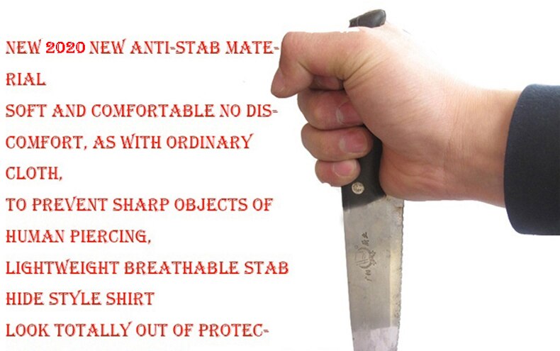 Hooded Tactical Anti-Cut Stab-Resistant Men Plus Size Jacket Self-Defense Police Flexible Invisible Safety Protective Clothing Hooded Tactical Anti-Cut Stab-Resistant Men Plus Size Jacket Self-Defense Police Flexible Invisible Safety Protective Clothing