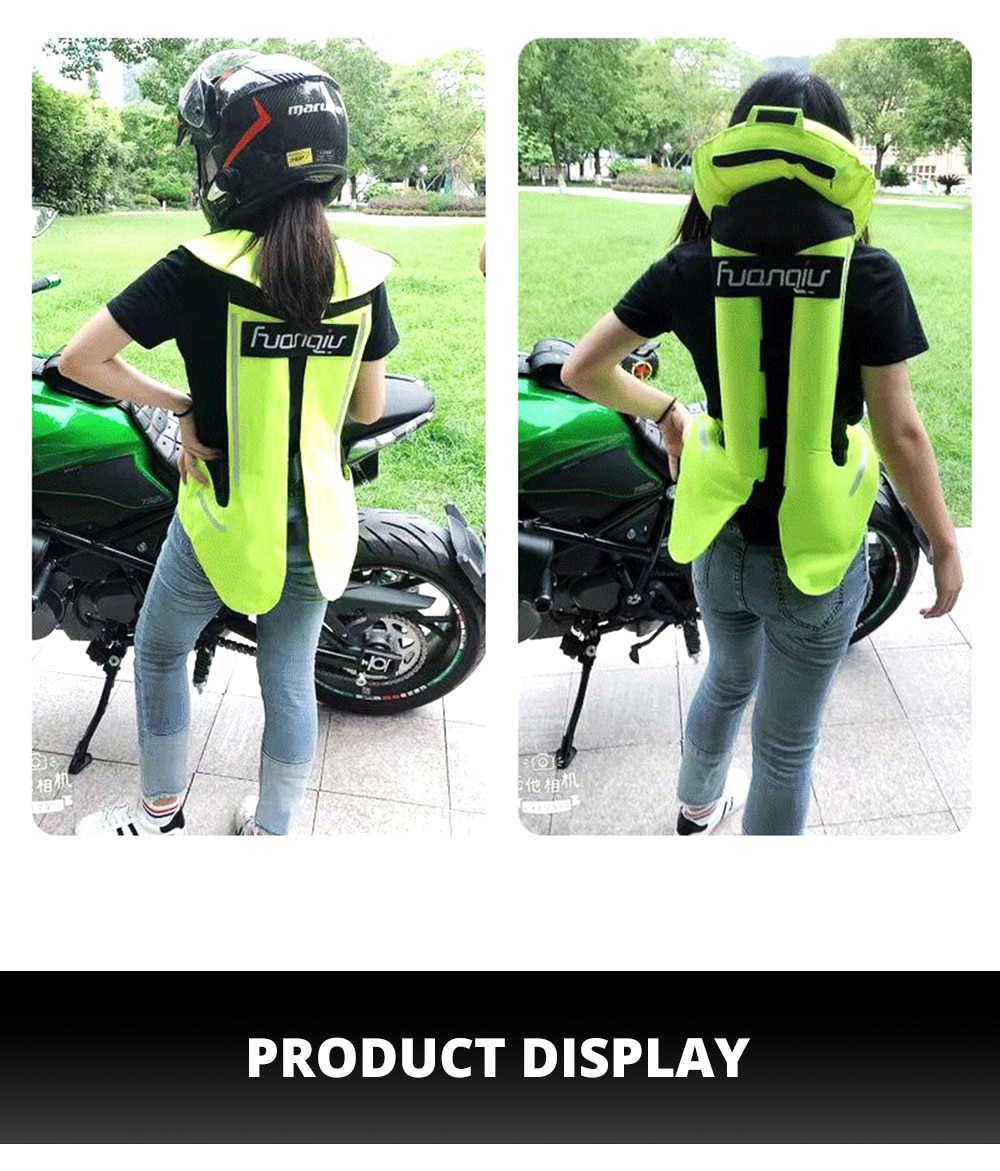 New Motorcycle Jacket Motorcycle Air Bag Vest Moto Air-bag Vest Motocross Racing Riding Airbag System Airbag CE Protector