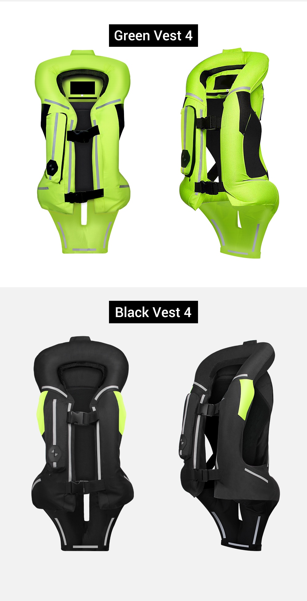 New Motorcycle Jacket Motorcycle Air Bag Vest Moto Air-bag Vest Motocross Racing Riding Airbag System Airbag CE Protector