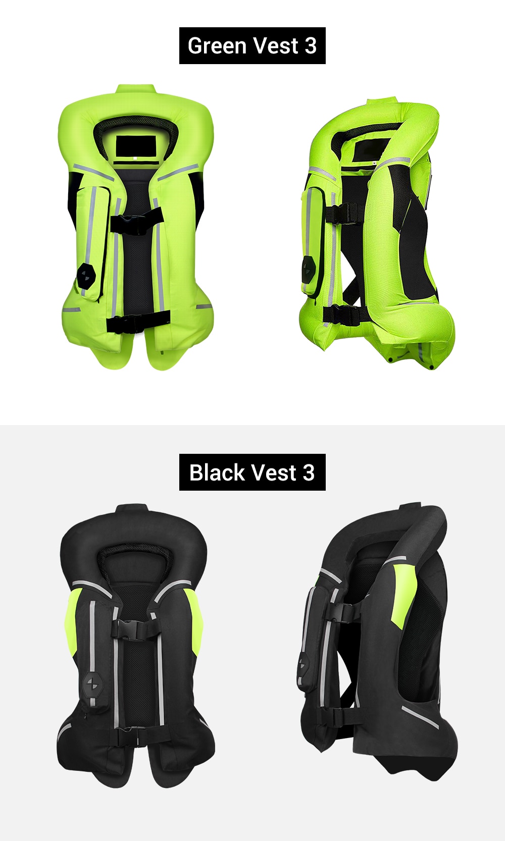 New Motorcycle Jacket Motorcycle Air Bag Vest Moto Air-bag Vest Motocross Racing Riding Airbag System Airbag CE Protector