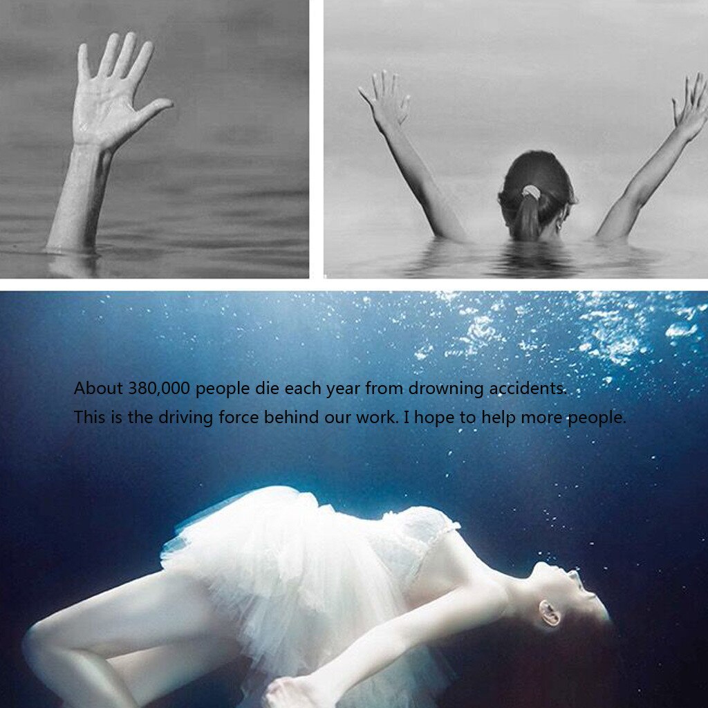 Wristband Emergency Flotation Device Self-help Airbag Prevent Drowning anti-drowning rescue device floating Water Safety Product