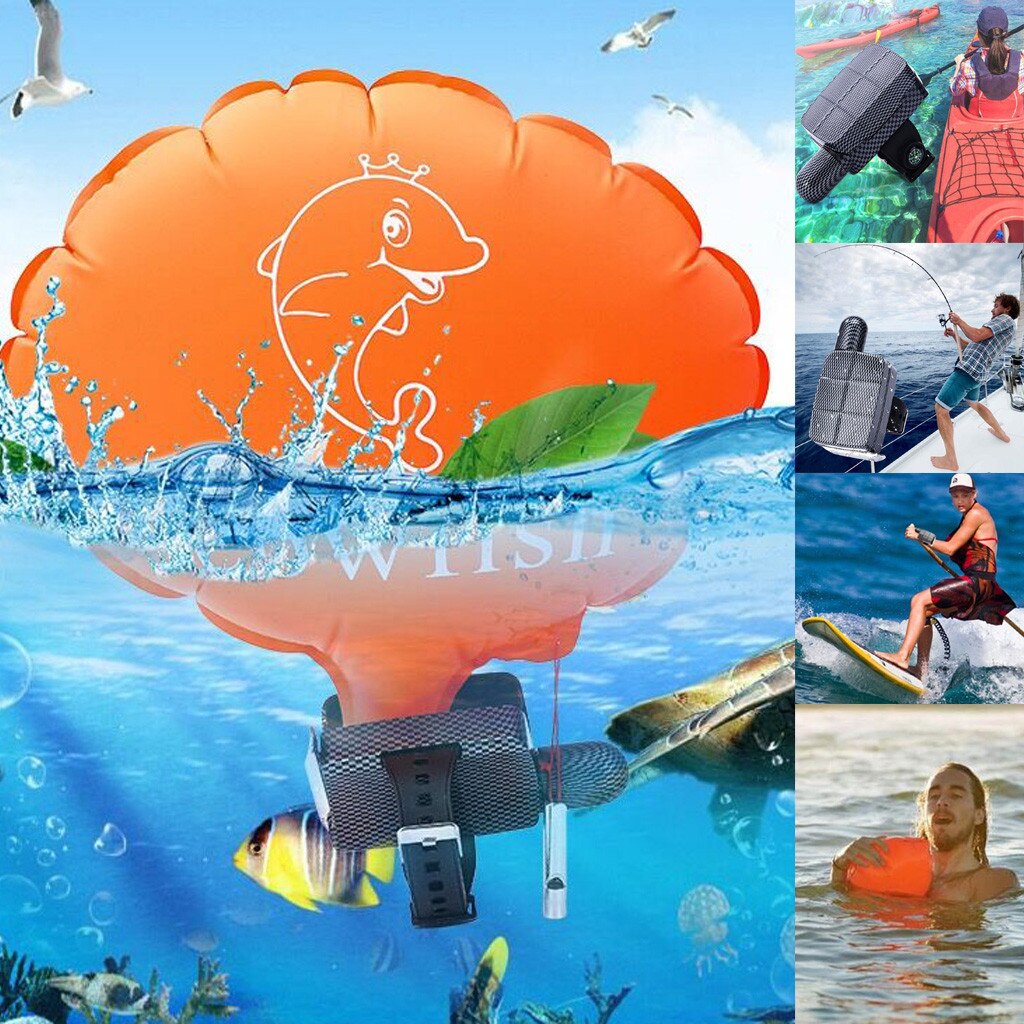 Wristband Emergency Flotation Device Self-help Airbag Prevent Drowning anti-drowning rescue device floating Water Safety Product