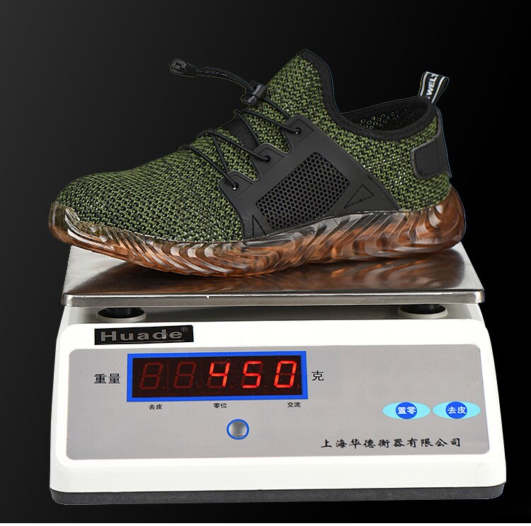 Dropshipping Indestructible Men Safety Shoes Steel Toe Casual Shoes Puncture-Proof Light Weight Work Safety Sneakers For Men