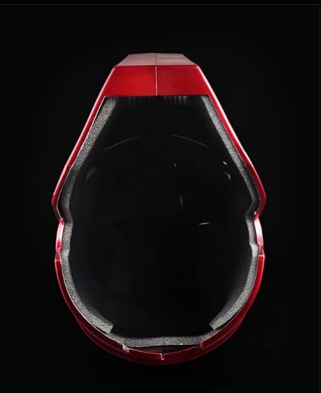 Marvel Avengers Iron Man Helmet Cosplay 1:1 Light Led Ironman Mask PVC Action Figure Toys