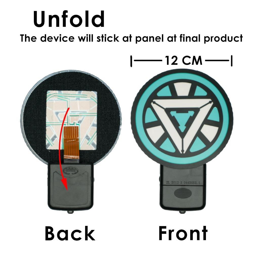 Iron Man LED Electro Sound Activated Music T-Shirt Luminescent EL Light Up Acoustic Control for Party Concert Cosplay Show Iron Man LED Electro Sound Activated Music T-Shirt Luminescent EL Light Up Acoustic Control for Party Concert Cosplay Show